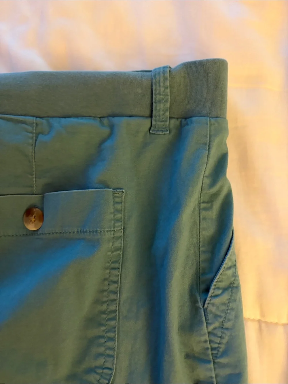 Lee Regular Fit Skort Mid Rise With Pockets Light Green Size 18 Medium